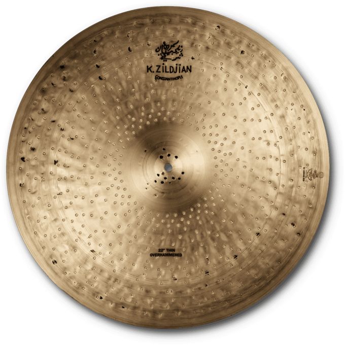 22" K Constantinople Thin Tide Overhammered