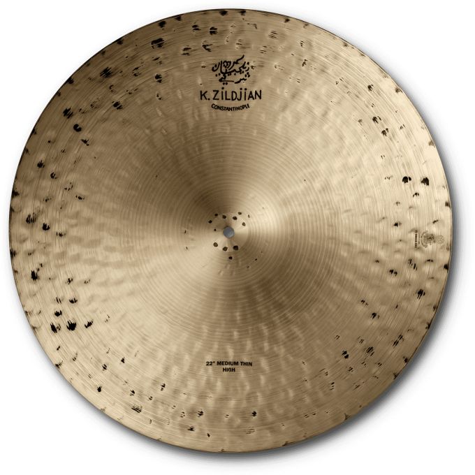 22" K Constantinople Medium Thin High Ride