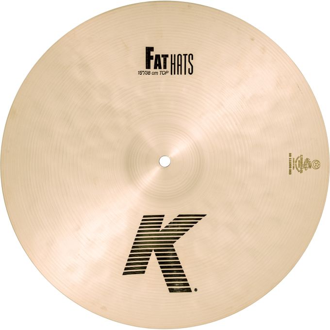 15 1/8" K Fat HiHats
