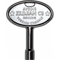 Clé d'accordage batterie chromé avec logo Zildjian