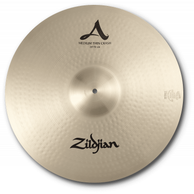 A 20" médium thin crash