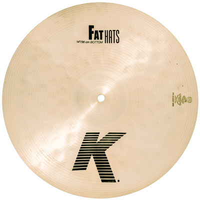 K 14 1/8" fat hi-hat
