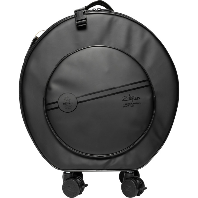Housse cymbales 24" avec roulettes Black