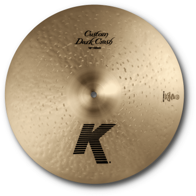 K Custom 16" dark crash