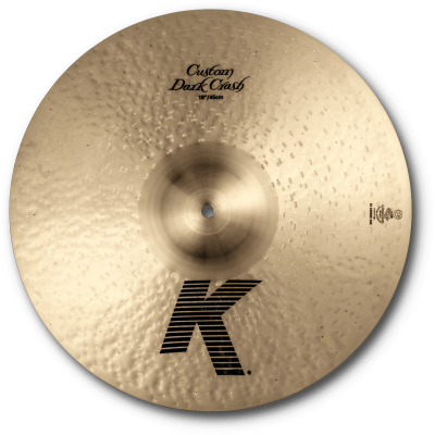 K Custom 18" dark crash