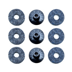 Pack de 3 feutres et coupelles