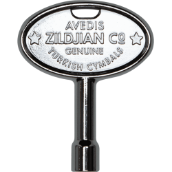 Clé d'accordage batterie chromé avec logo Zildjian