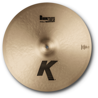 K 16" dark crash thin